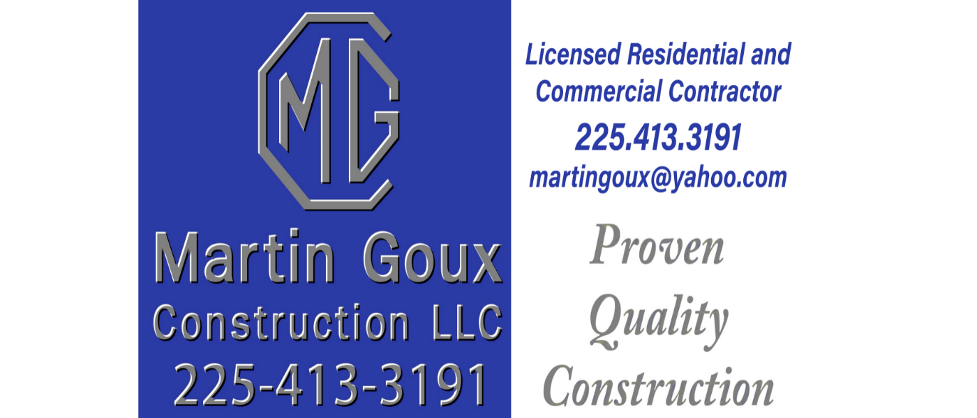 Martin Goux Construction Logo